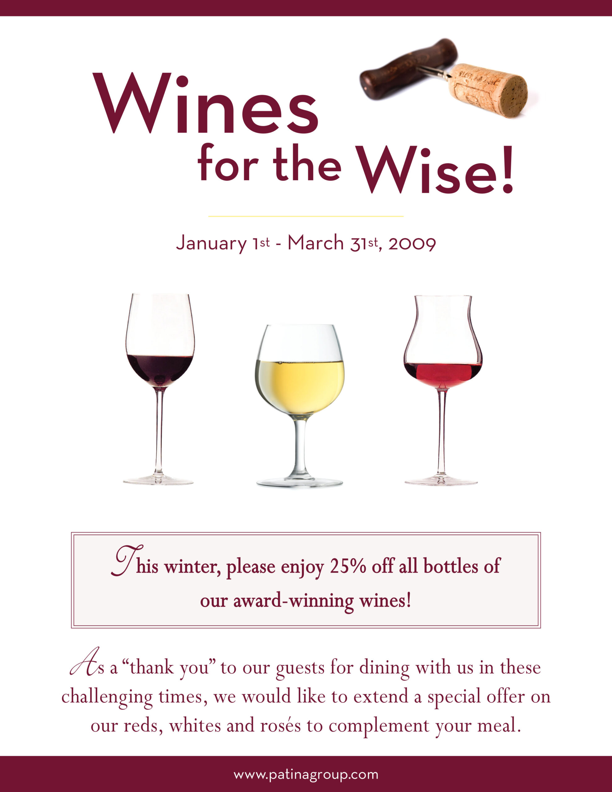 Food and Wine Wines for the Wise